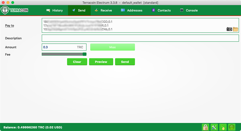 TerraCoin description